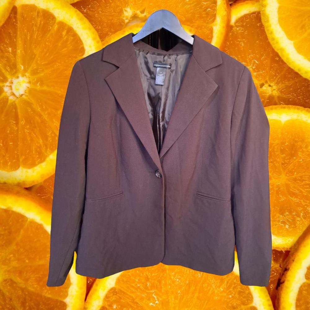 Preswick & Moore Brown Blazer Size 12